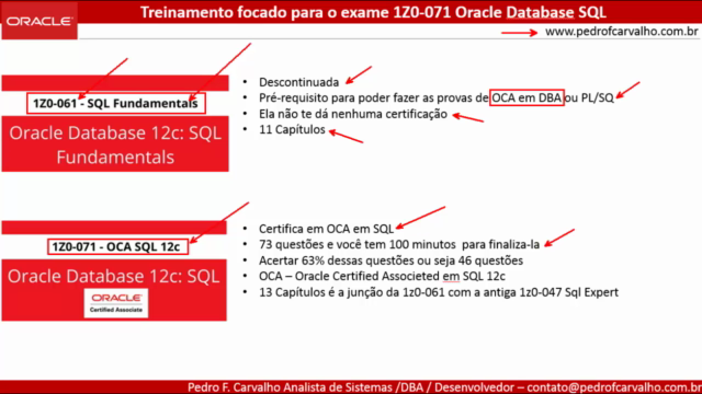 Certificação Oracle 1Z0-071 Oracle Database Sql – Screenshot 2