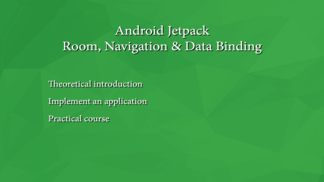 Android Jetpack: Room, Navigation and Data Binding – Screenshot 4