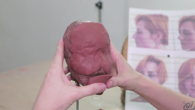 Escultura de la cabeza humana femenina y masculina – Screenshot 2