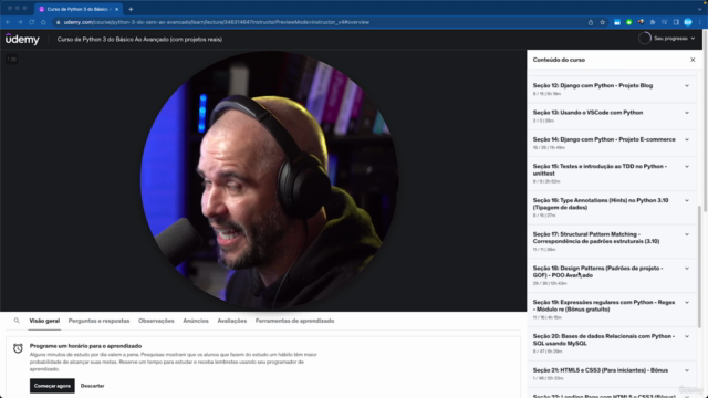 Curso de Python 3 do básico ao avançado - com projetos reais – Screenshot 2