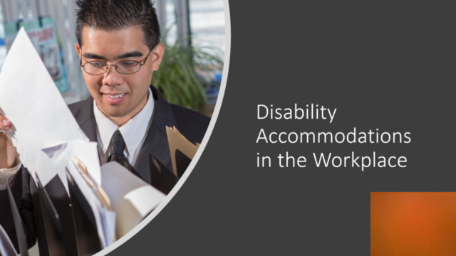Disability Accommodation in the Workplace – Screenshot 1