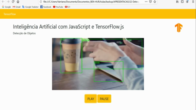 Inteligência Artificial com JavaScript e TensorFlow.js – Screenshot 3