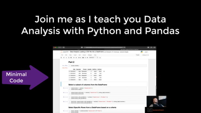Python and Pandas for the Anaconda Jupyter Notebook – Screenshot 3