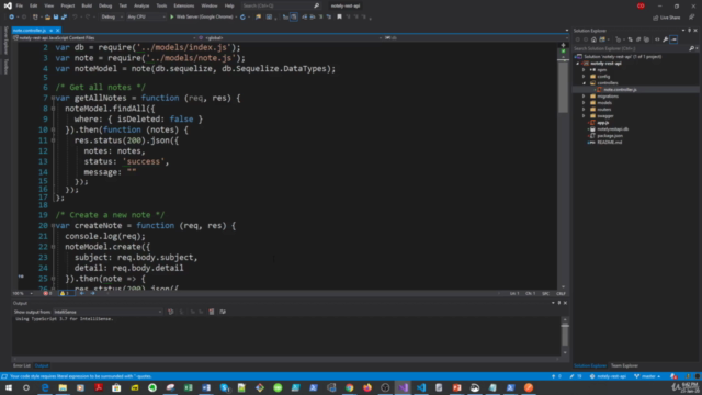 Node.js and Express REST API with Real World Projects – Screenshot 2