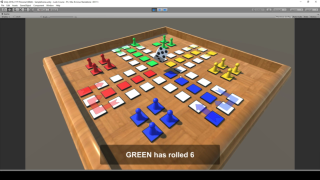 Unity Game Tutorial: Board Game - Ludo 3D - Screenshot_02