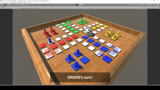 Unity Game Tutorial: Board Game - Ludo 3D - Screenshot_03