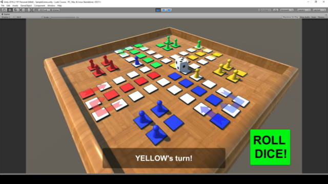 Unity Game Tutorial: Board Game - Ludo 3D - Screenshot_04
