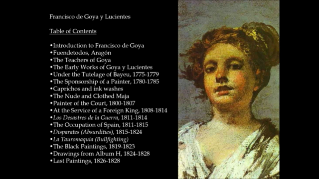 The Art of Goya – Screenshot 1