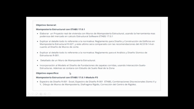 Mampostería Estructural con ETABS - Modulo P3 – Screenshot 2