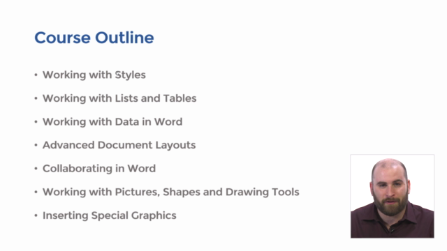 Word 2019 Intermediate – Screenshot 2