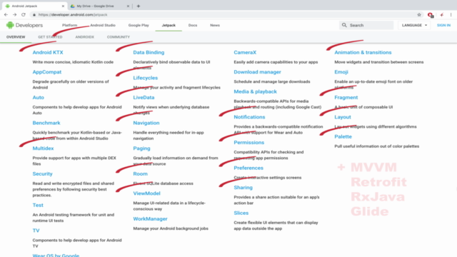 Android Jetpack masterclass in Kotlin – Screenshot 2