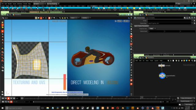 Direct Modeling In Houdini - A Beginners Training Course – Screenshot 4