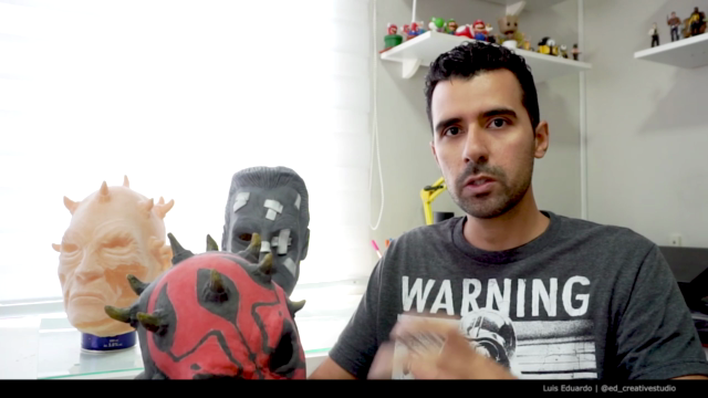 Como Esculpir em Clay e Criar Máscaras de Látex – Screenshot 3