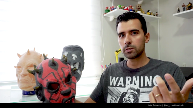 Como Esculpir em Clay e Criar Máscaras de Látex – Screenshot 4