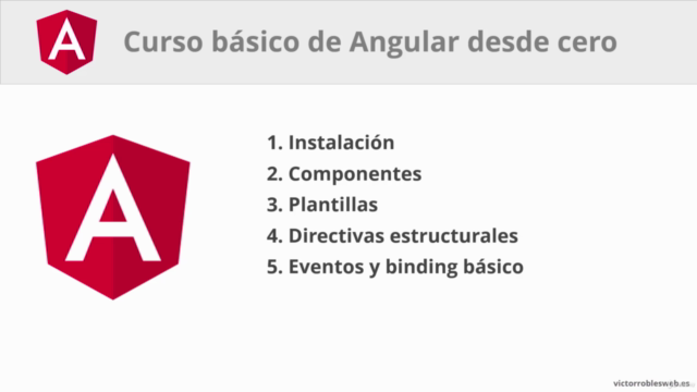 Curso básico de Angular - Empieza con este framework JS – Screenshot 3