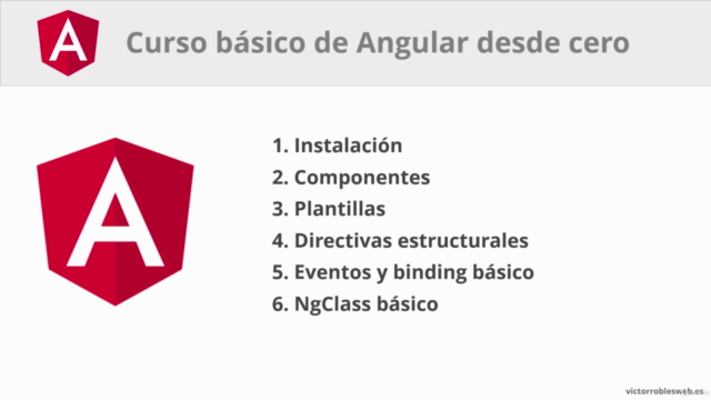 Curso básico de Angular - Empieza con este framework JS – Screenshot 4