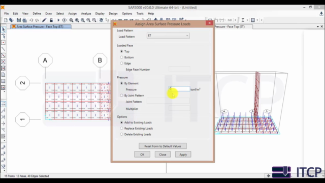 Análisis y Diseño de Muros de Contención con Sap2000 – Screenshot 3