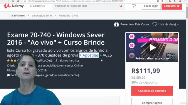 Windows Server 2016 - do BÁSICO AO INTERMEDIÁRIO – Screenshot 1