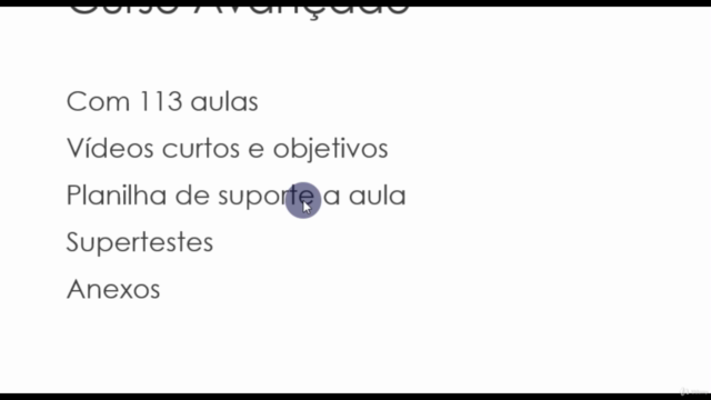 Curso avançado de Excel – Screenshot 1