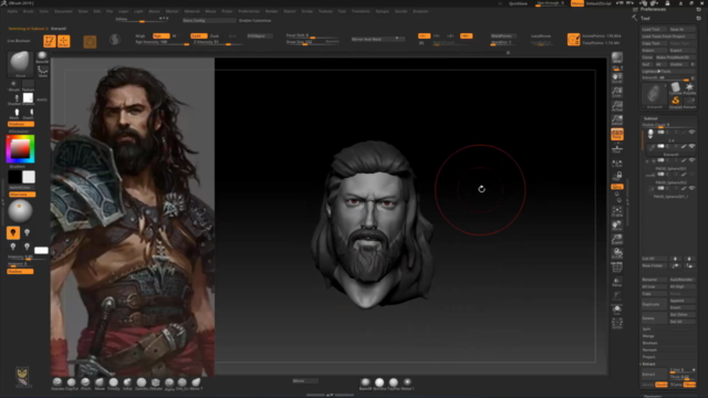 Male Character Creation in Zbrush - Screenshot_02