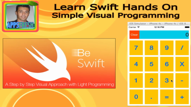 Hands on Swift Language. Visual way with Light Programming – Screenshot 1