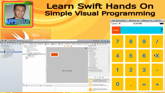 Hands on Swift Language. Visual way with Light Programming – Screenshot 2