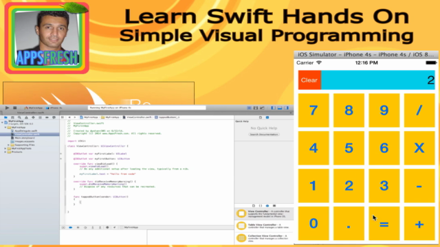 Hands on Swift Language. Visual way with Light Programming – Screenshot 3