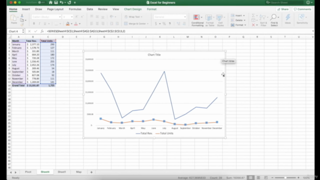 Learn to Master Excel: Formulas, VLOOKUPS, Charts, and more – Screenshot 4