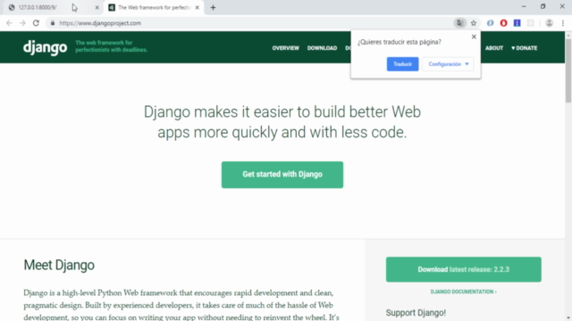 Curso Django 2.2 | Creando un Acortador URL – Screenshot 2
