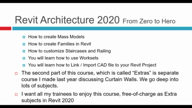 Revit Architecture 2020 From Zero to Hero – Screenshot 4
