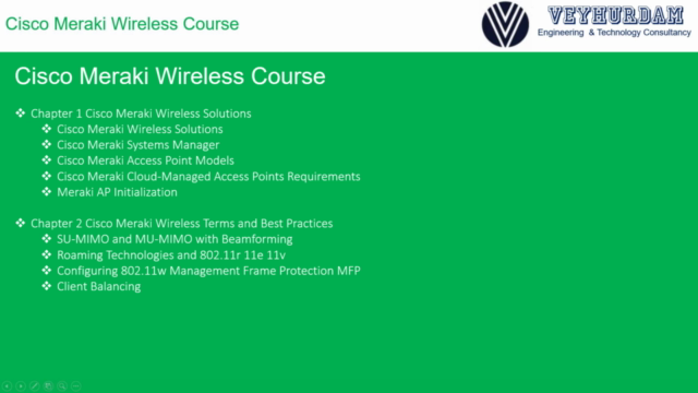 Cisco Meraki Wireless Course with Labs – Screenshot 1