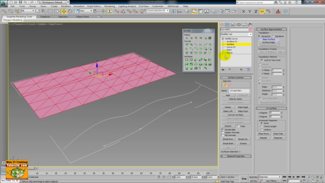 3ds max Modellazione Nurbs – Screenshot 2
