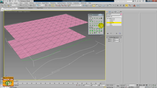 3ds max Modellazione Nurbs – Screenshot 3