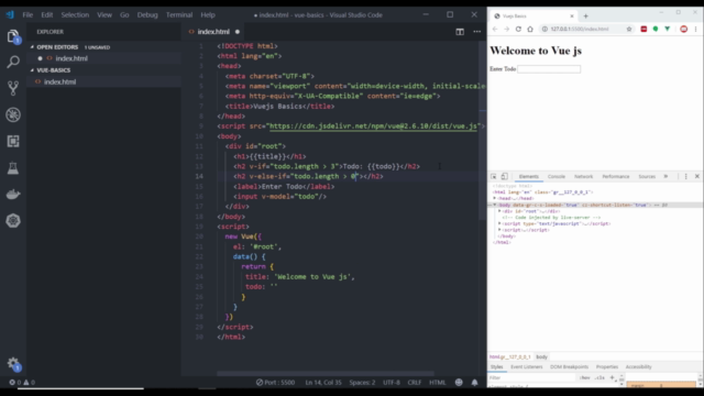 Vue.js 2: Zero to Hero, Vuex Store, Vue CLI 3-Complete Guide – Screenshot 1