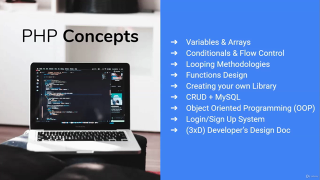 Learn PHP & MySQL: Create Dynamic Web Applications with Ease – Screenshot 1