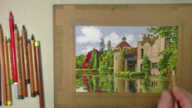 Paint Watercolour Step by Step - Castle Landscape – Screenshot 4