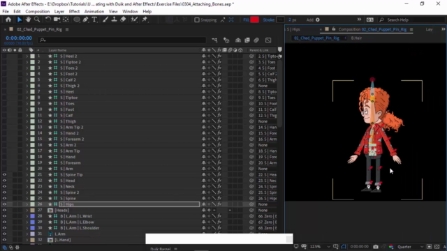 Rigging and Animating Cartoons with Duik and Joysticks – Screenshot 2
