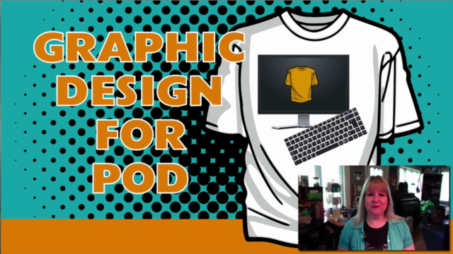 Basic Graphic Design for Print On Demand (POD) and Merch – Screenshot 1