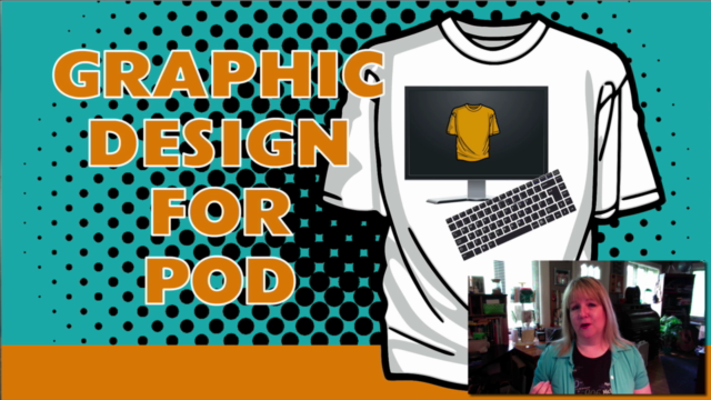 Basic Graphic Design for Print On Demand (POD) and Merch – Screenshot 3