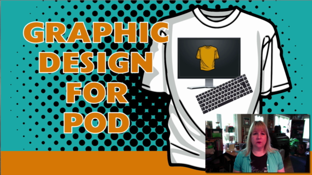 Basic Graphic Design for Print On Demand (POD) and Merch – Screenshot 4