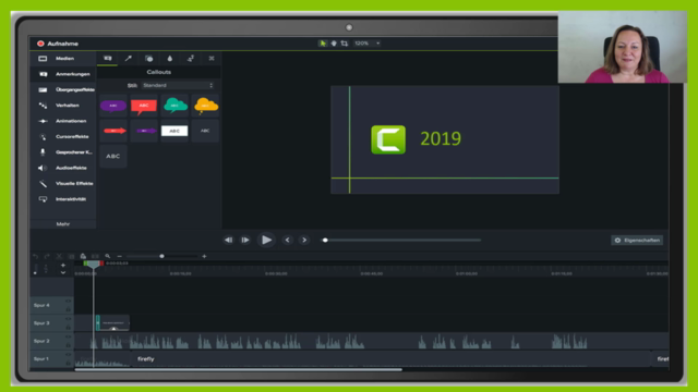 Camtasia: Screencasts aufnehmen und editieren – Screenshot 2