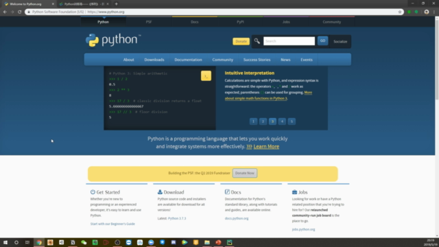 Python快速入门——了解概念并训练 – Screenshot 2