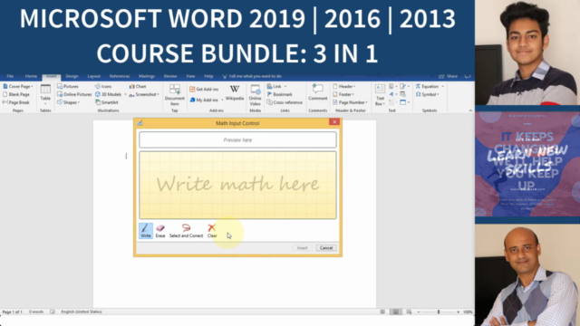 Microsoft Word 2019-2016-2013 Course Bundle: 3 In 1 – Screenshot 1