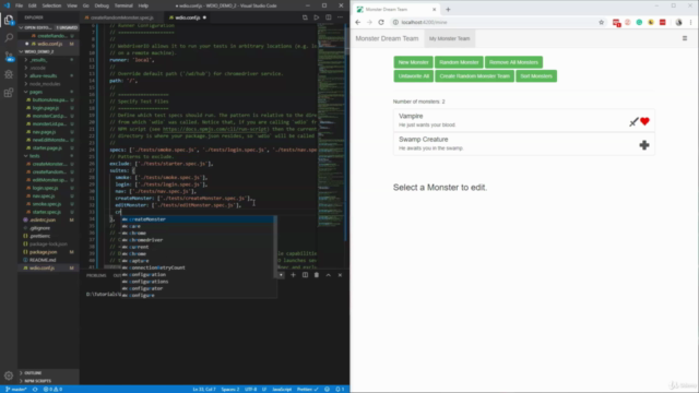WebdriverIO: Automate Front-End Web Application Testing – Screenshot 3