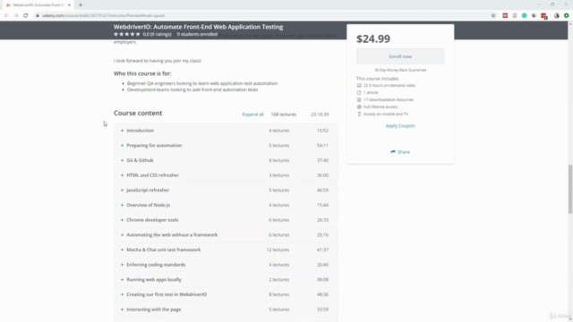 WebdriverIO: Automate Front-End Web Application Testing – Screenshot 4