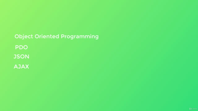Object Oriented PHP & Ajax Bootcamp – Screenshot 2