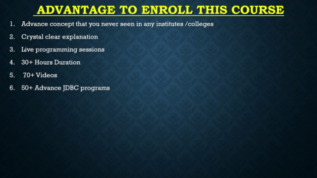 Complete JDBC Programming With Advanced Concepts – Screenshot 2