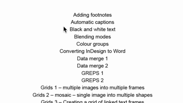 Adobe InDesign CC - Advanced Tips & Tricks – Screenshot 1