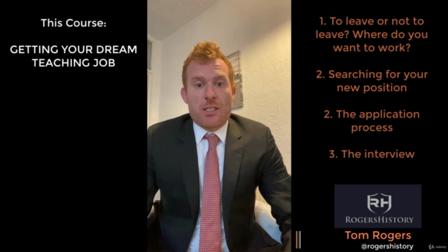 Securing your dream teaching job – Screenshot 2