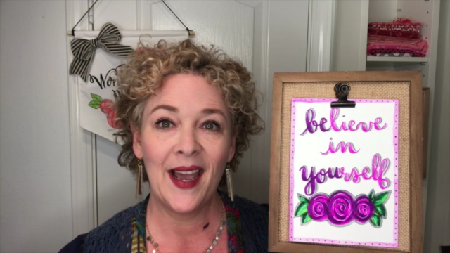 Watercolor Words & Roses – Screenshot 4